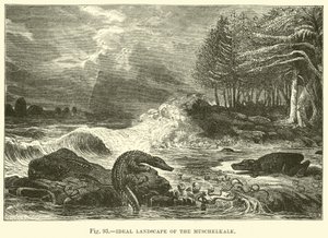 Ideaal Landschap van de Muschelkalk door English School